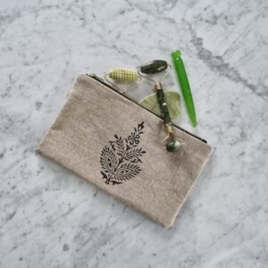 piórnik lniany kwiat