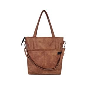 karmelowa torba na ramię