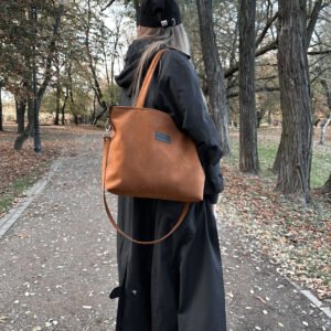 Torba Minimal Ginger M - nubuk