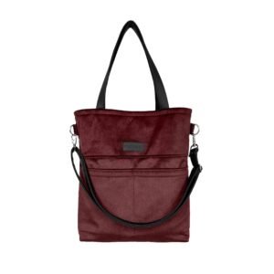 City Nosie Velvlet M - bordo